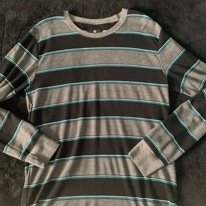 Shouthouse Striped Long Sleeved Henley